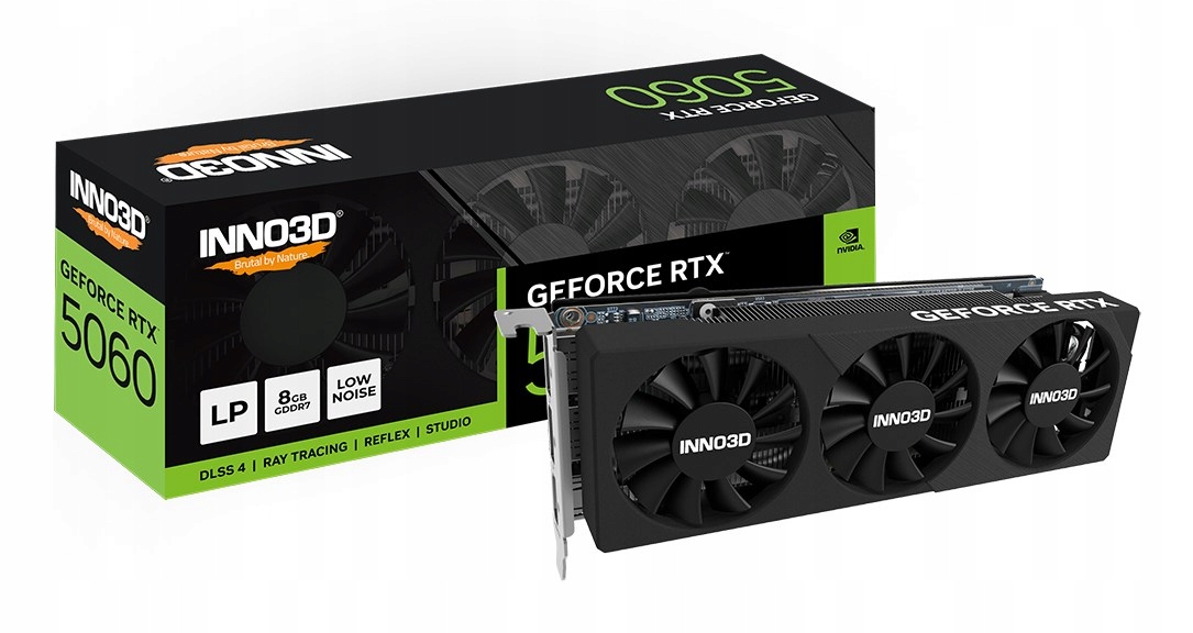 Karta graficzna Inno3D GeForce RTX 5060 8 GB GDDR7 – Wydajność na najwyższym poziomie