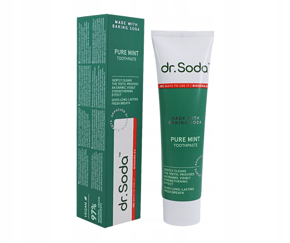 Pasta do zębów 'Pure Mint' 100 ml – Świeżość i zdrowie dla Twojego uśmiechu