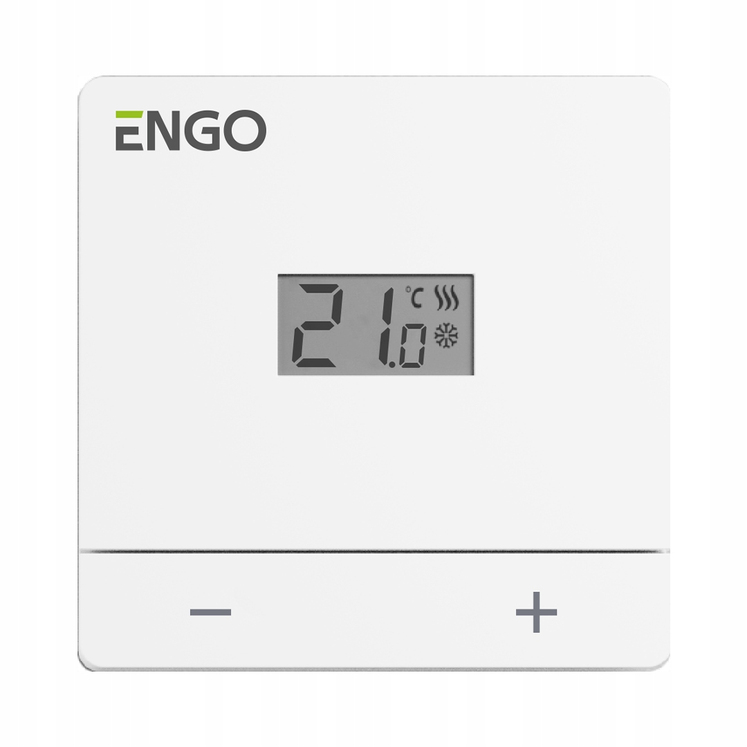 Engo ENGO EASYBATW – Przewodowy regulator temperatury dla komfortu w Twoim domu