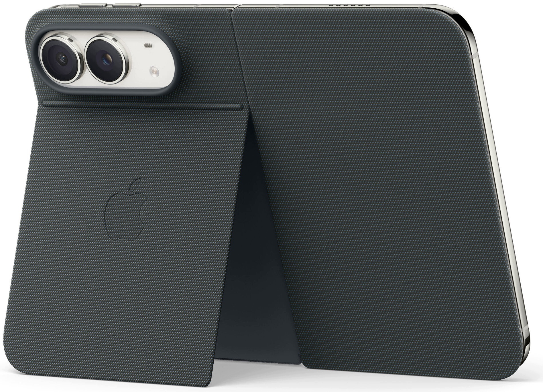 IPhone Duo Folio z podstawką granatowy – Elegancja i funkcjonalność w jednym