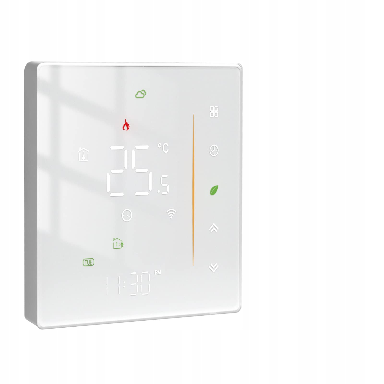 Inteligentny termostat ogrzewanie elektryczne 16A Biały Wi-Fi Moes WHT-006-GBLW*