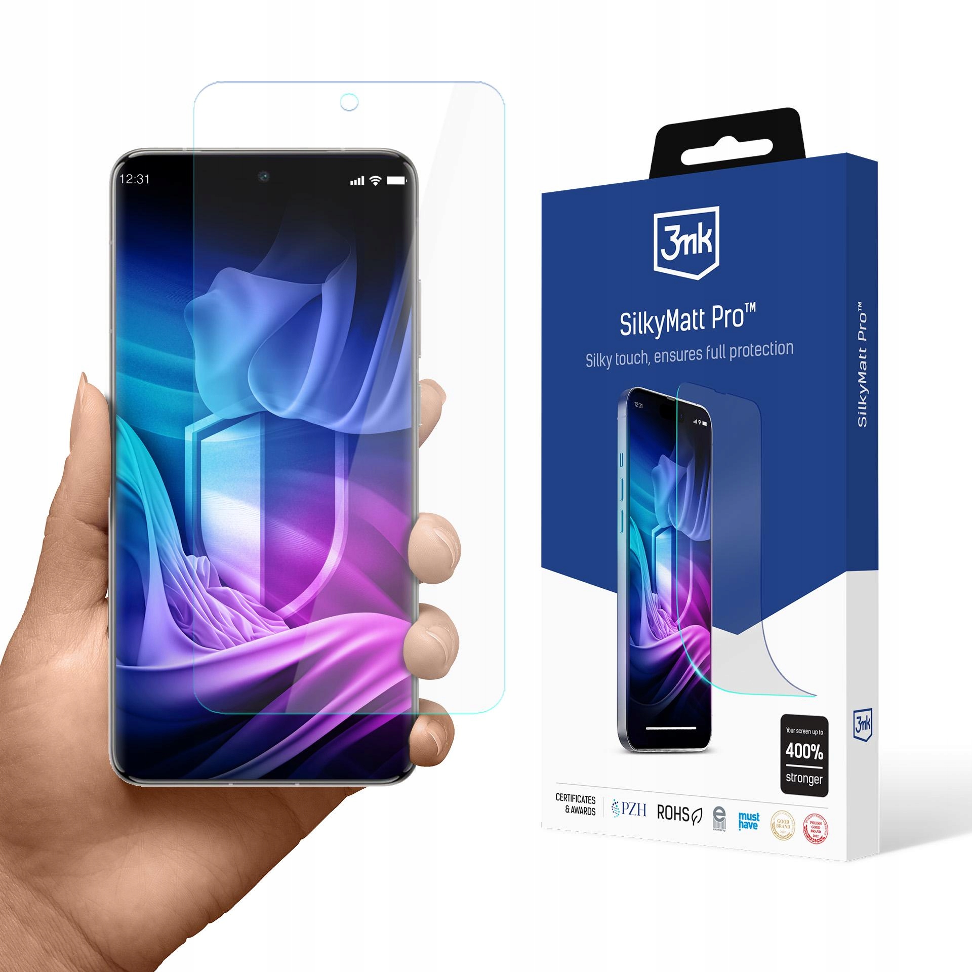 Folia matowa na ekran do Vivo X200 Pro - 3mk Silky Matt Pro – Ochrona i komfort w jednym