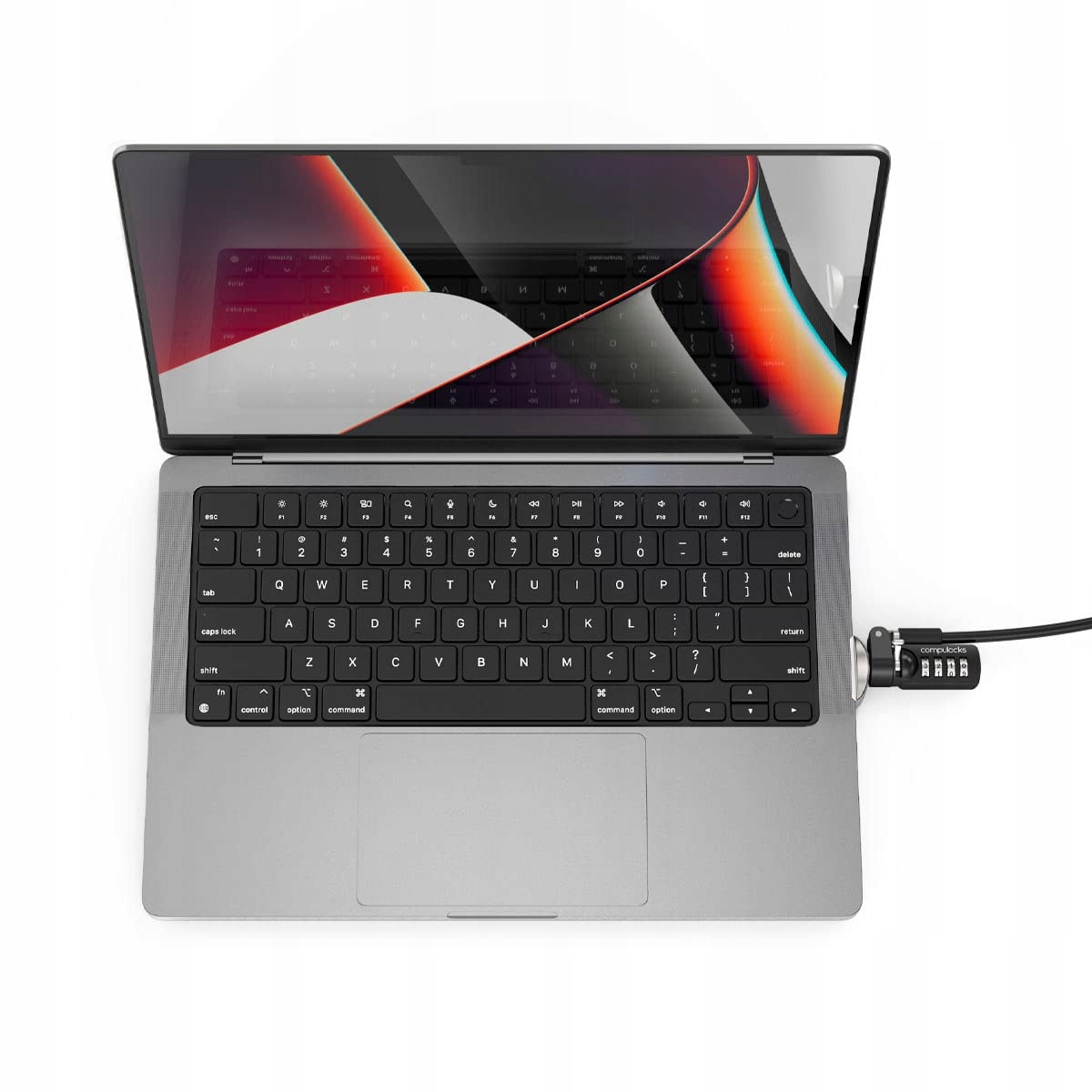 Linka zabezpieczająca Compulocks MACBOOK PRO 14-INCH LEDGE LOCK – Bezpieczeństwo Twojego laptopa