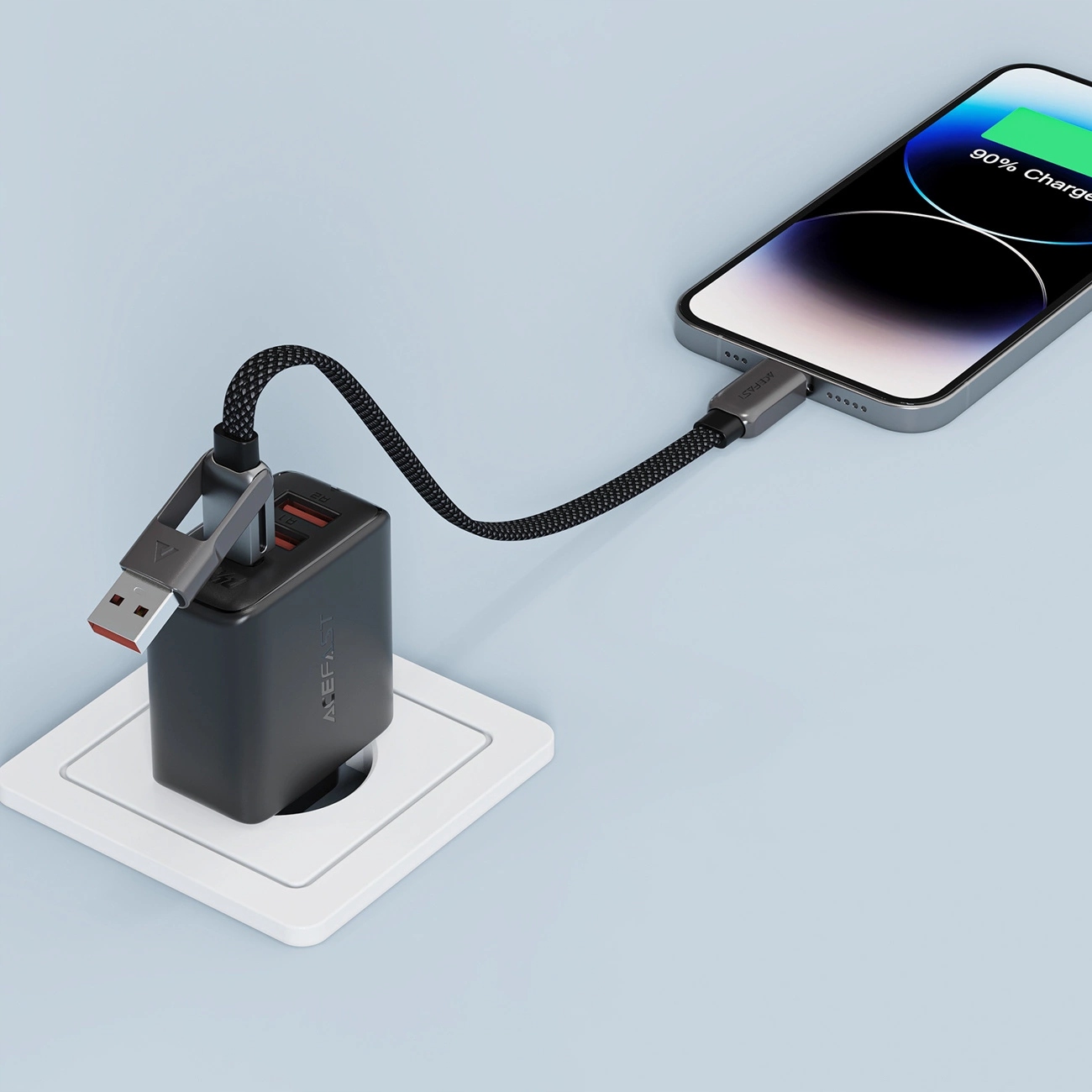 Szybkie ładowanie z mocą do 3A