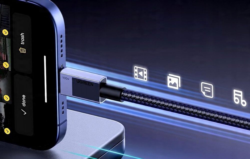 Szybki transfer danych – Prędkość do 480 Mbps