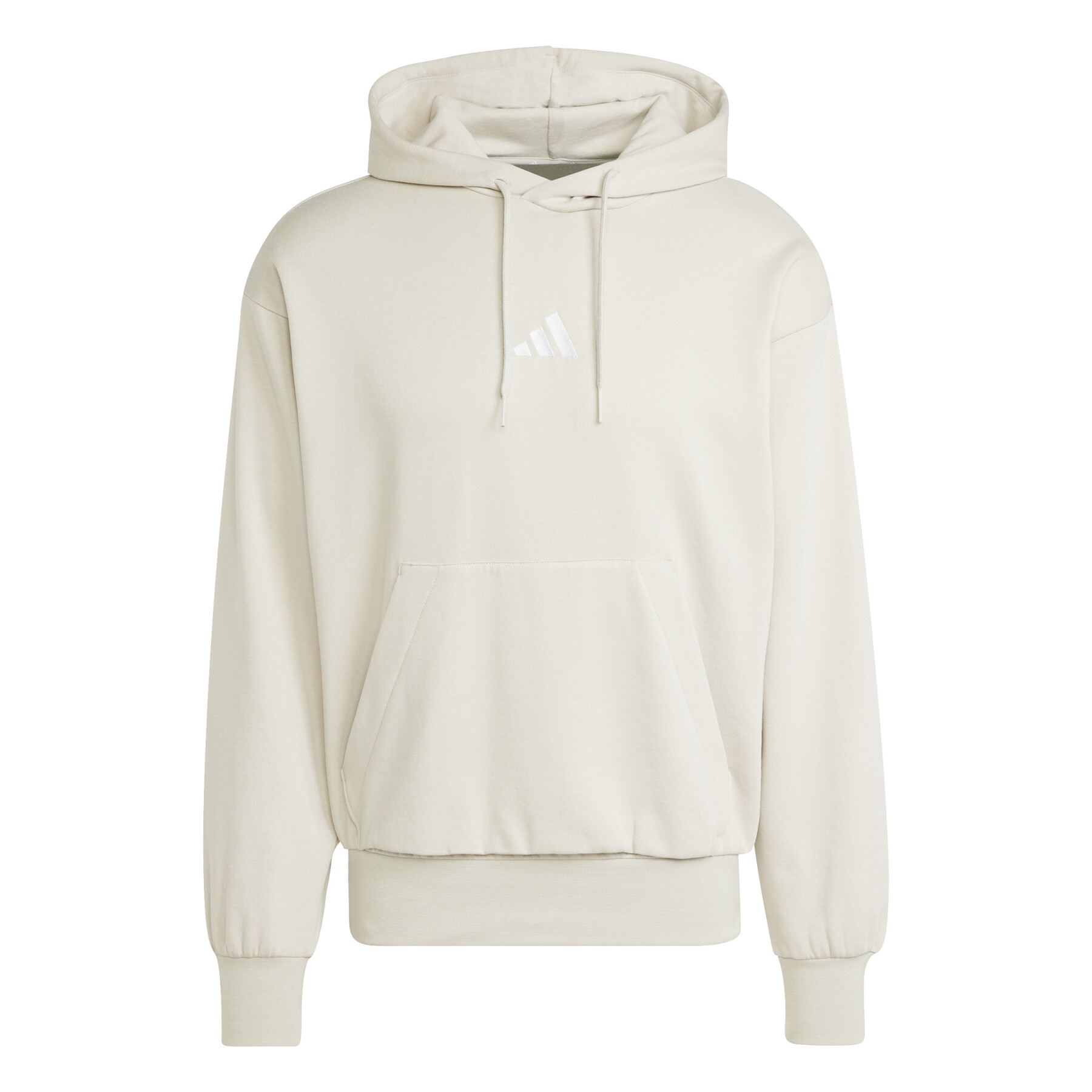 Bluza męska adidas Essentials Feelcozy Fleece beżowa IN6067 L – Komfort i styl na co dzień