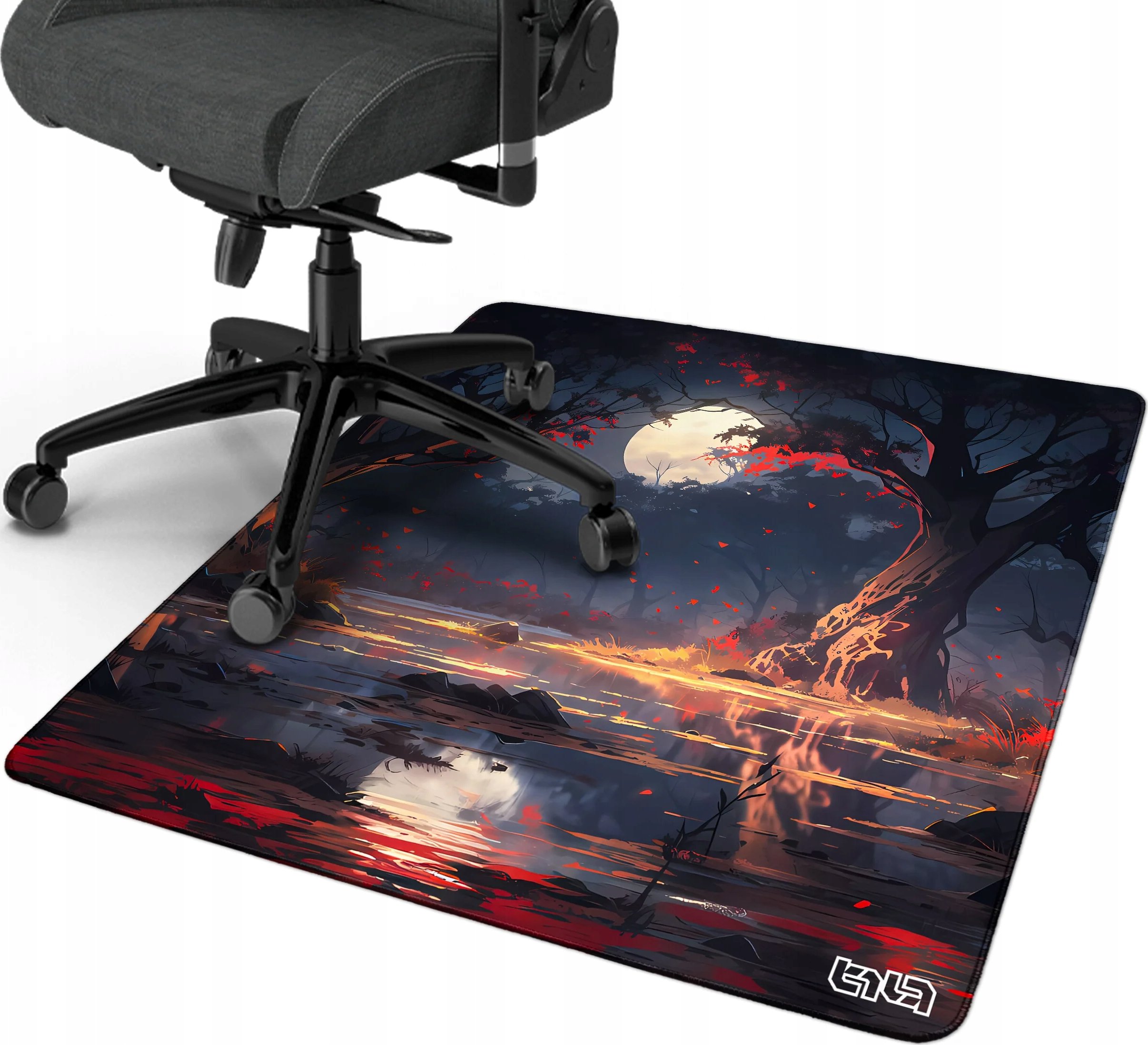 Mata pod Krzesło Bagna Północne 100x100 – Elegancja i funkcjonalność w Twoim biurze