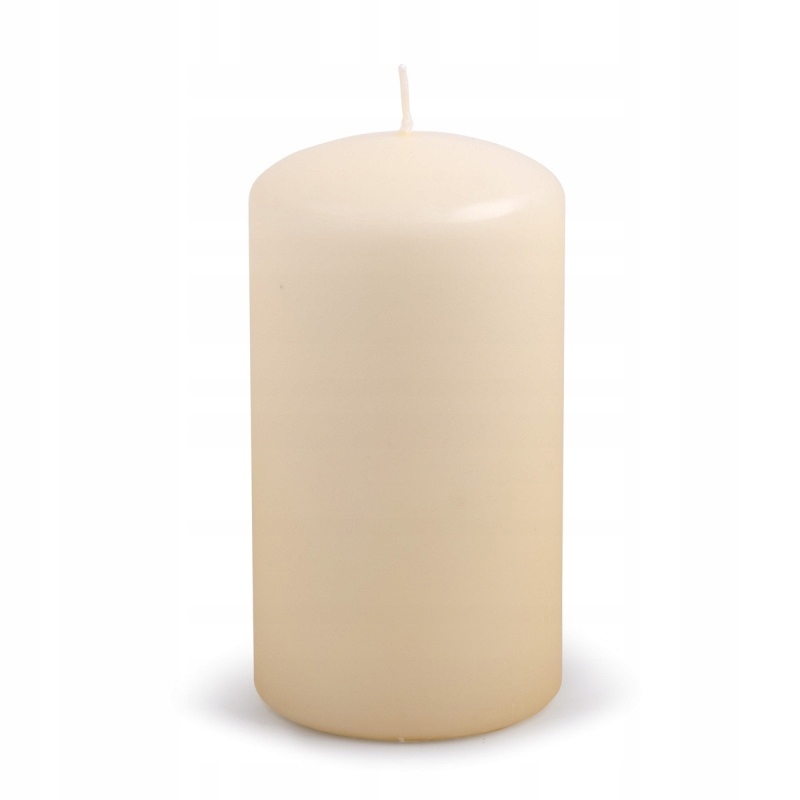 Świeca słupek DONAU HOME, 80x150 mm, kremowa – Elegancja w Twoim wnętrzu