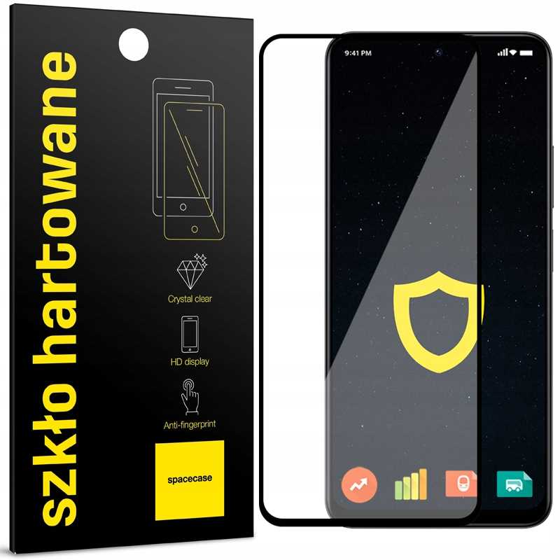 Szkło hartowane SPACECASE Glass 5D do Redmi Note 12 4G – Najlepsza ochrona dla Twojego ekranu