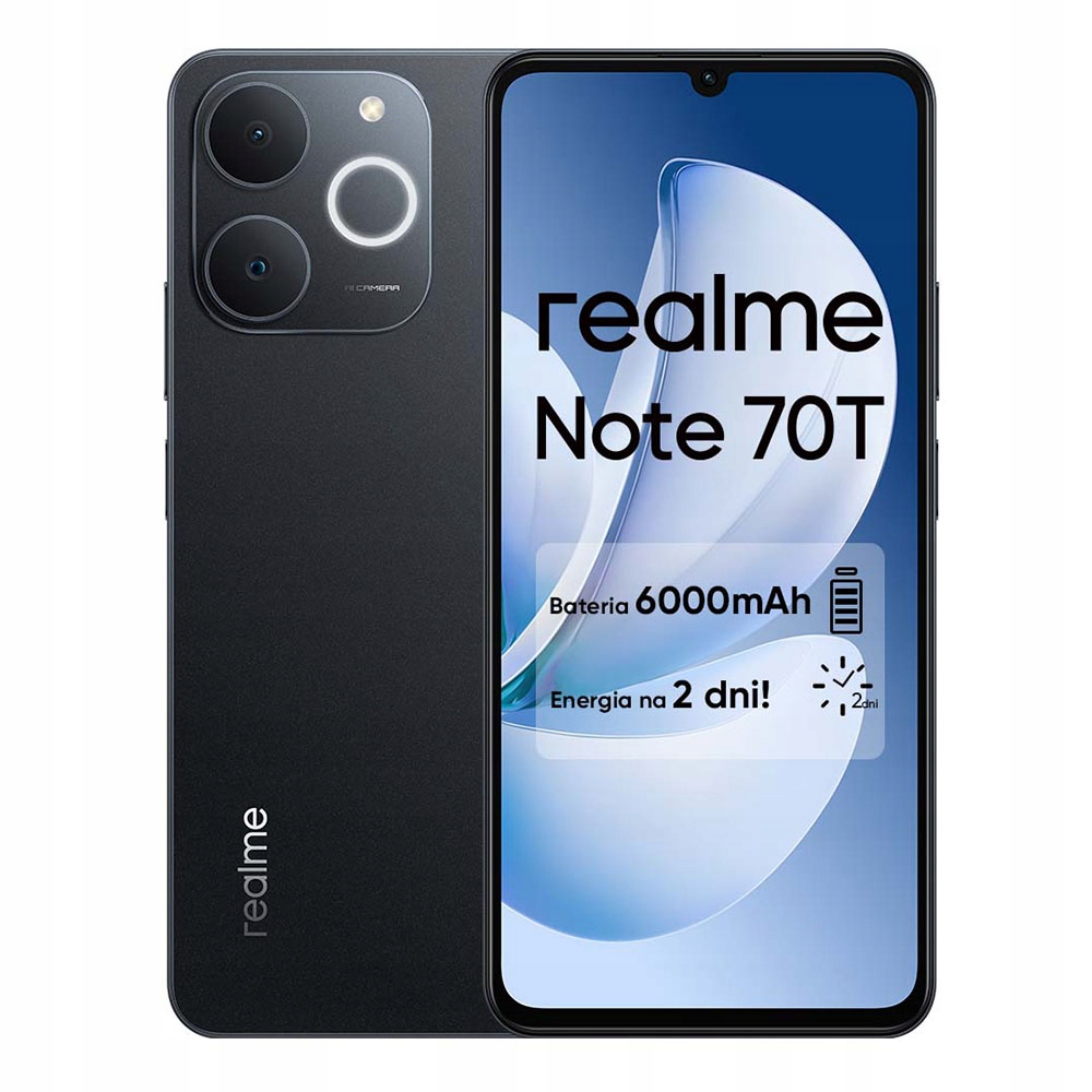 Smartfon Realme RMX5313 – Nowoczesny i wydajny telefon w kolorze czarnym