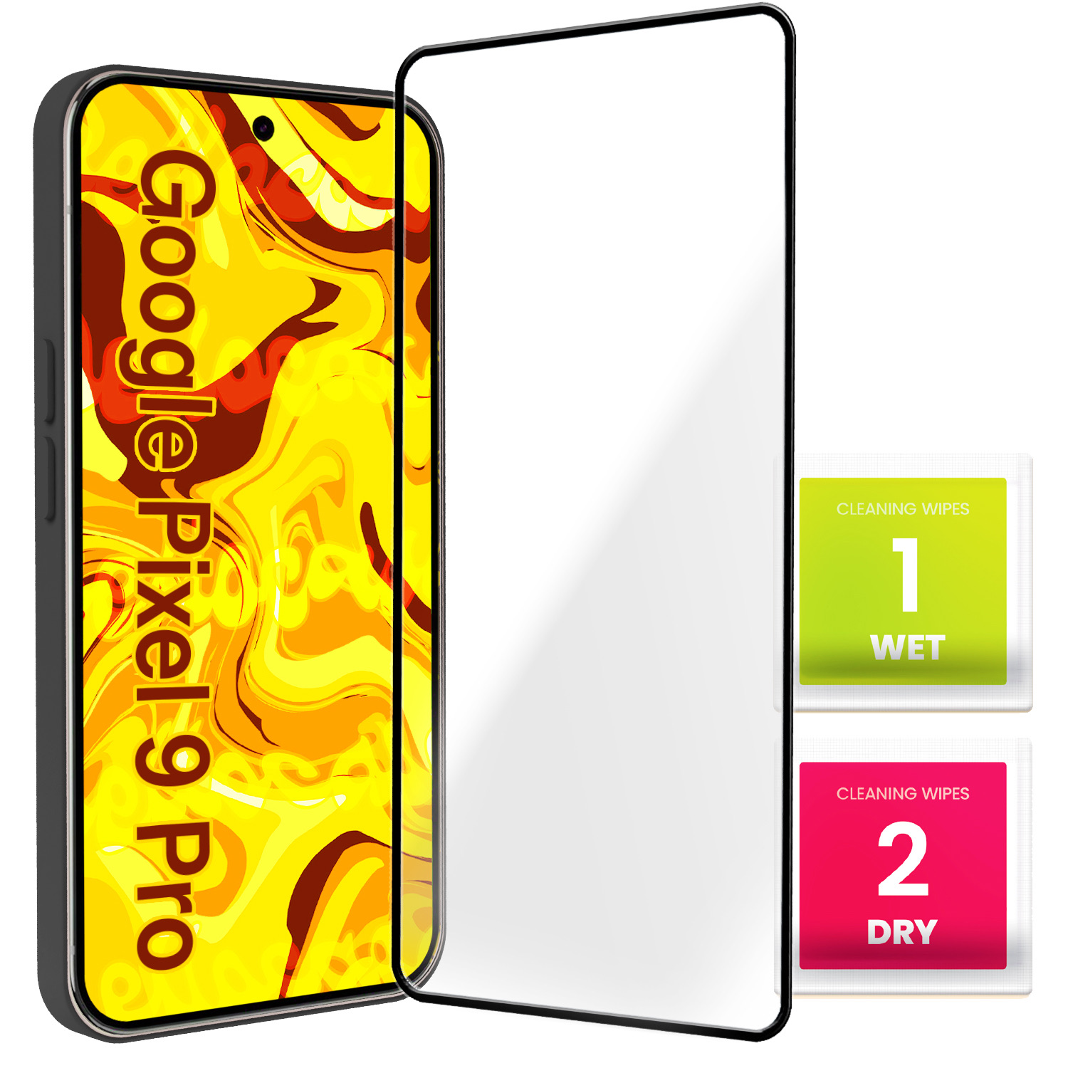 Szkło Hartowane Do Google Pixel 9 / 9 Pro / 10 / 10 Pro – Pełna Ochrona Ekranu
