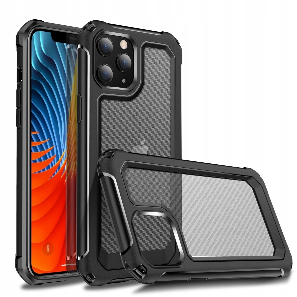 Etui pancerne SUPERO Carbon Armor do Apple iPhone 14 Pro – Doskonała ochrona dla Twojego telefonu