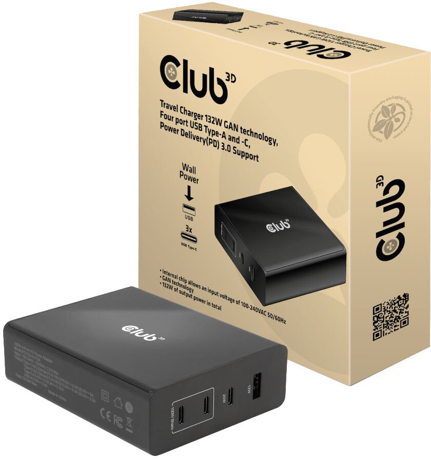 Ładowarka Club3D CAC-1906 – Wydajność i mobilność w jednym