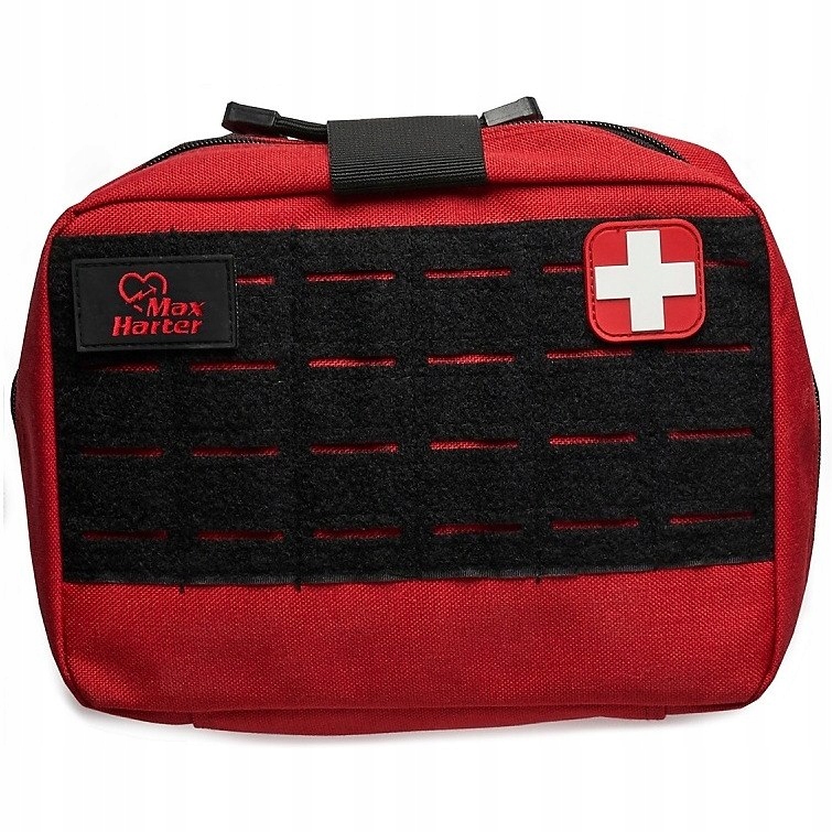 Apteczka firmowa MAX HARTER - Model rozszerzony, czerwony