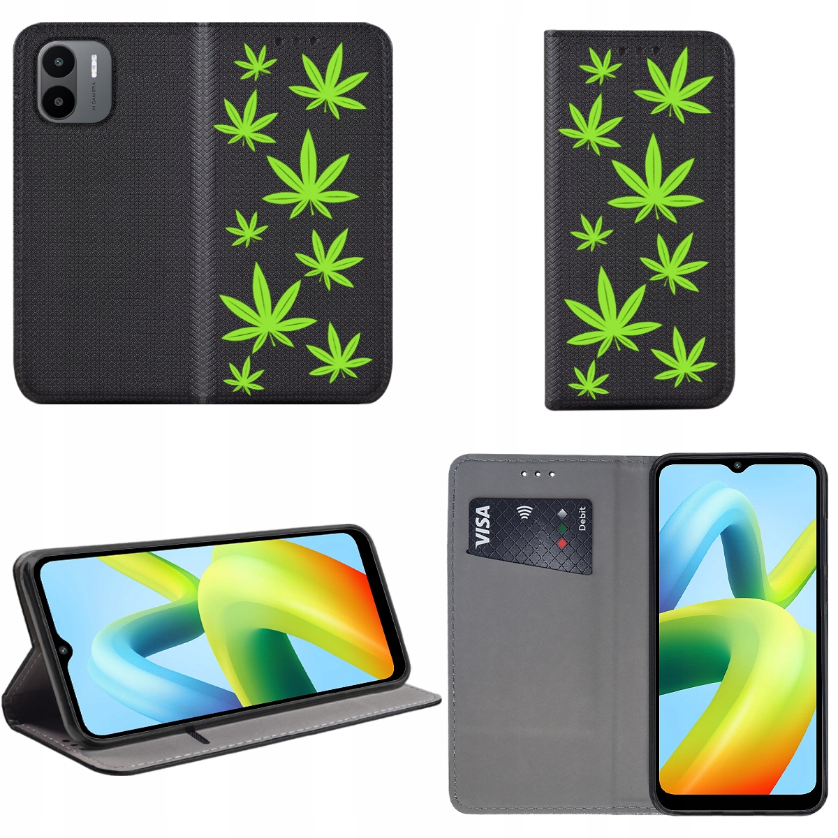 Etui do Xiaomi Redmi A1 | A2 MAGNET WZORY – Styl i ochrona w jednym