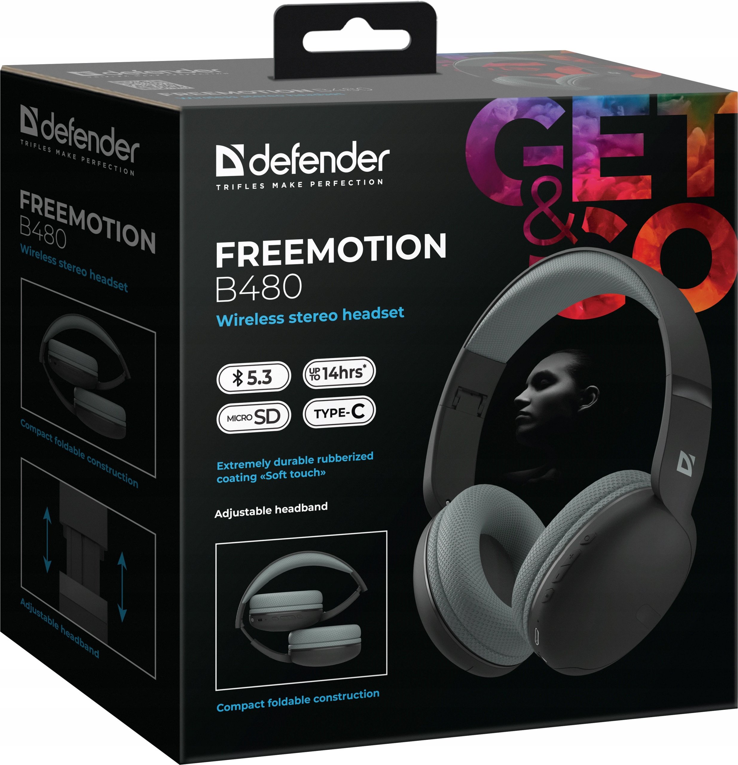 Długi czas pracy na baterii – Słuchaj muzyki do 14 godzin