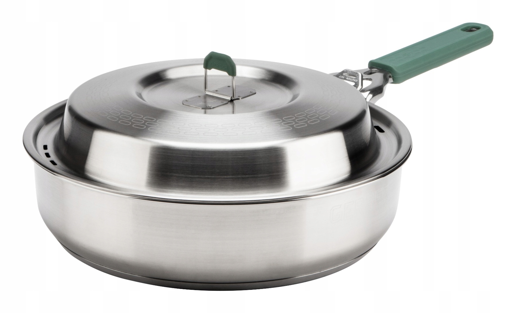 Wysokie boki i pokrywka z kopułą dla lepszego gotowania