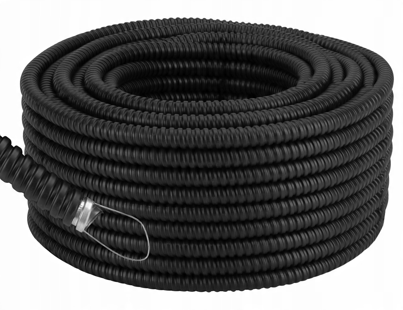 RURA KARBOWANA METALOWA PESZEL Z PILOTEM W POWŁOCE PVC FI 14/18 50 M – Ochrona dla Twoich instalacji