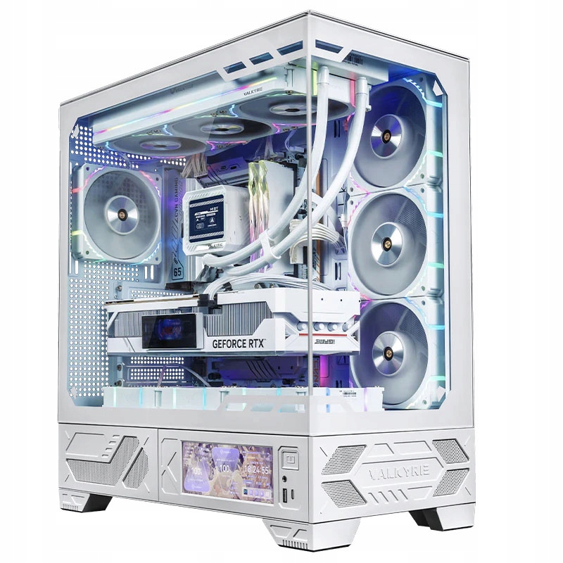 Obudowa komputerowa Valkyrie VK03 LCD White (VK-CASE03LCDW) – Nowoczesny design i funkcjonalność