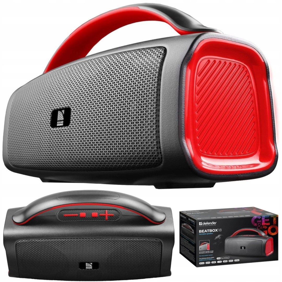 Głośnik Defender BEATBOX 18 Bluetooth 20W – Idealny towarzysz muzyczny