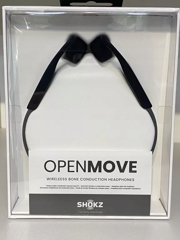 Słuchawki bezprzewodowe Shokz OpenMove Grey – Idealne do aktywności sportowych
