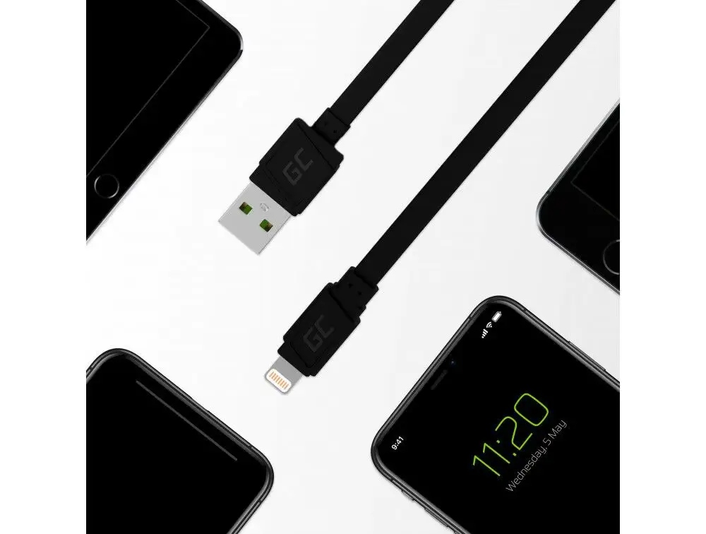Praktyczna długość 25 cm – Idealny do użytku z power bankiem