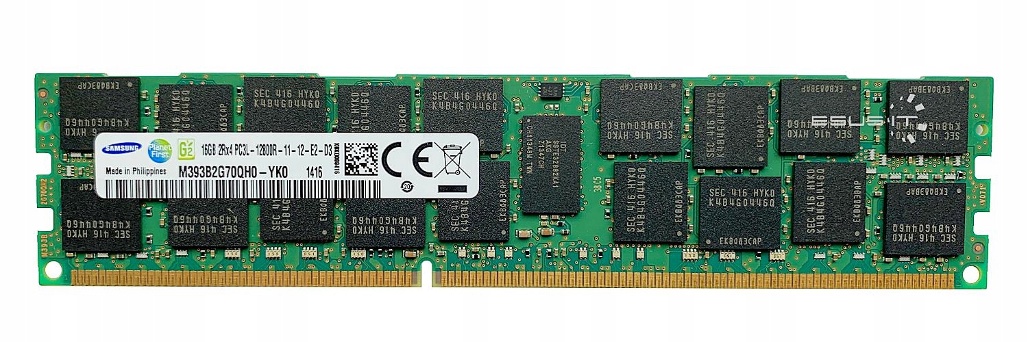 Zestaw i konfiguracja – 1x 16GB 2Rx4