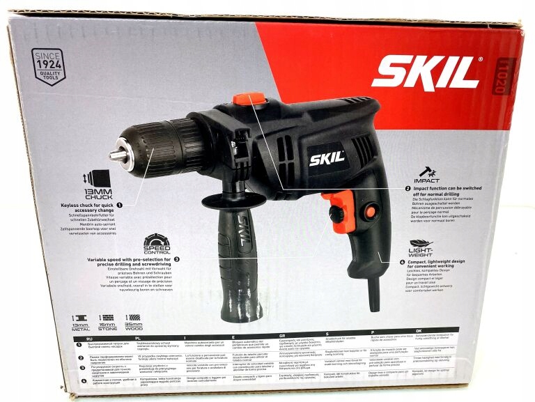 Wysoka liczba uderzeń na minutę do efektywnego wiercenia