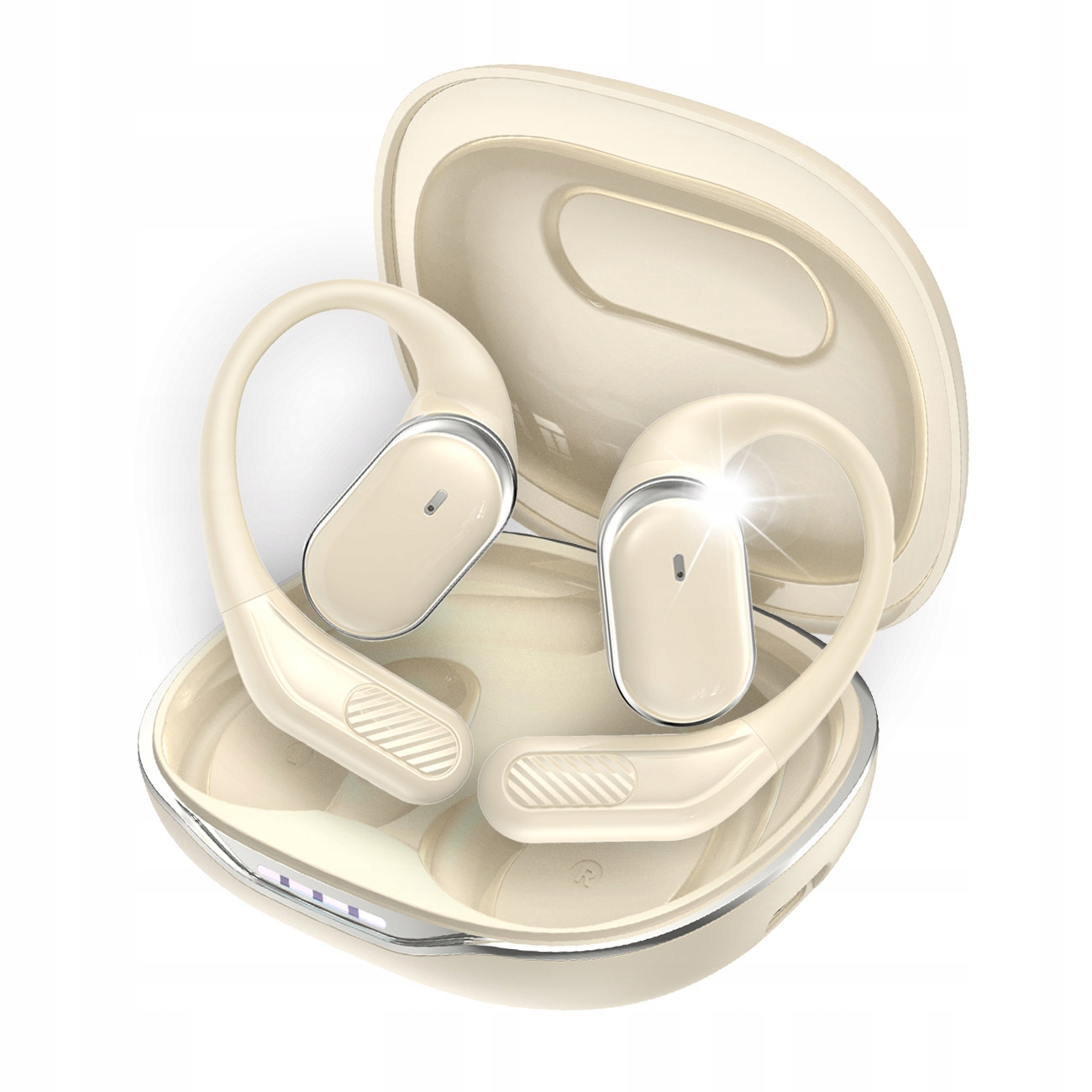 Słuchawki Bezprzewodowe Bluetooth v5.4 Zauszne Powerbank do Biegania i Roweru – Idealny wybór dla aktywnych