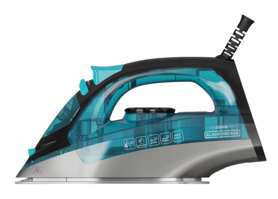 Żelazko Black+Decker BXIR2201E – Wydajne prasowanie z mocą 2200W