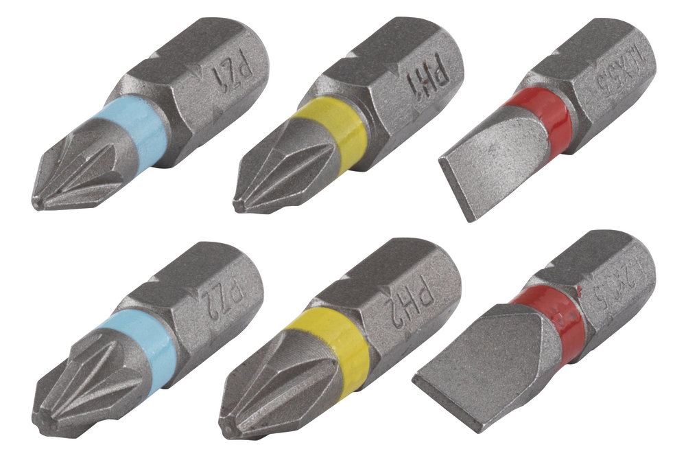 Różnorodność końcówek w zestawie