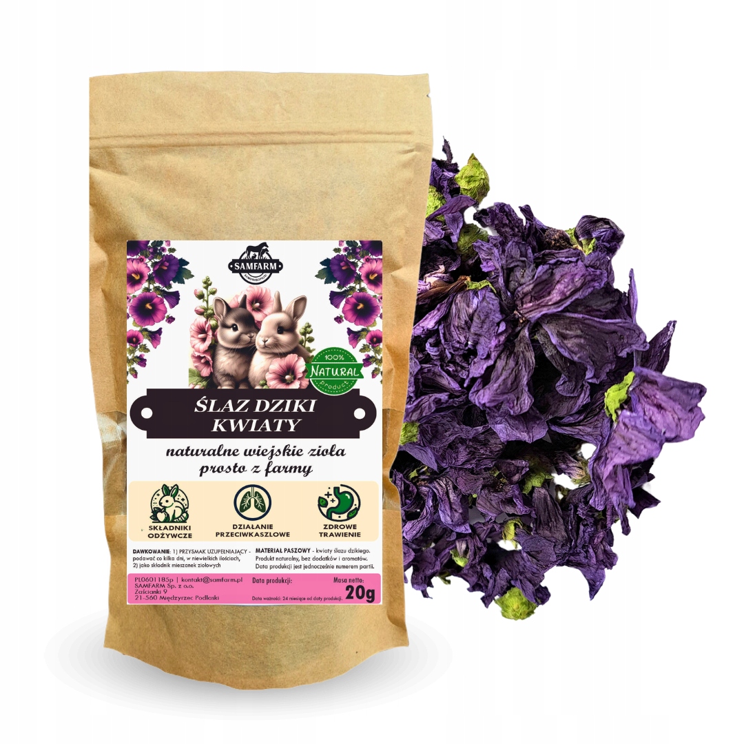 Jak stosować Samfarm Hibiscus 20g?