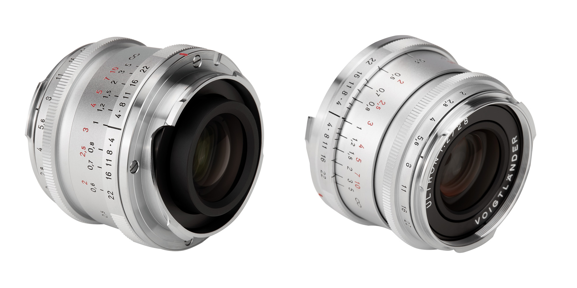 Obiektyw Voigtlander Ultron II Vintage Line 28 mm f/2,0 do Leica M - srebrny - Jakość bez kompromisów