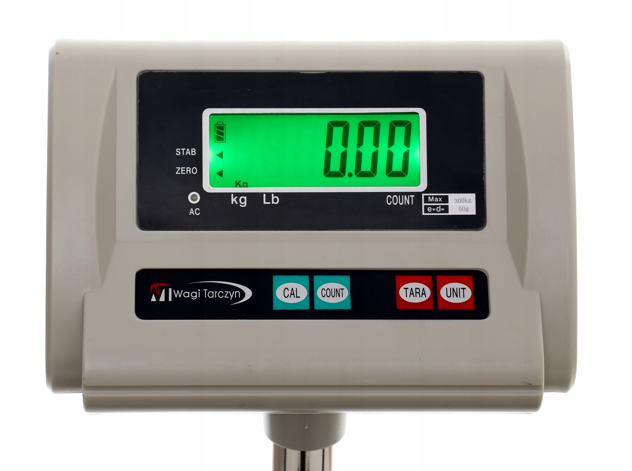 Stabilna konstrukcja i podświetlany wyświetlacz LCD