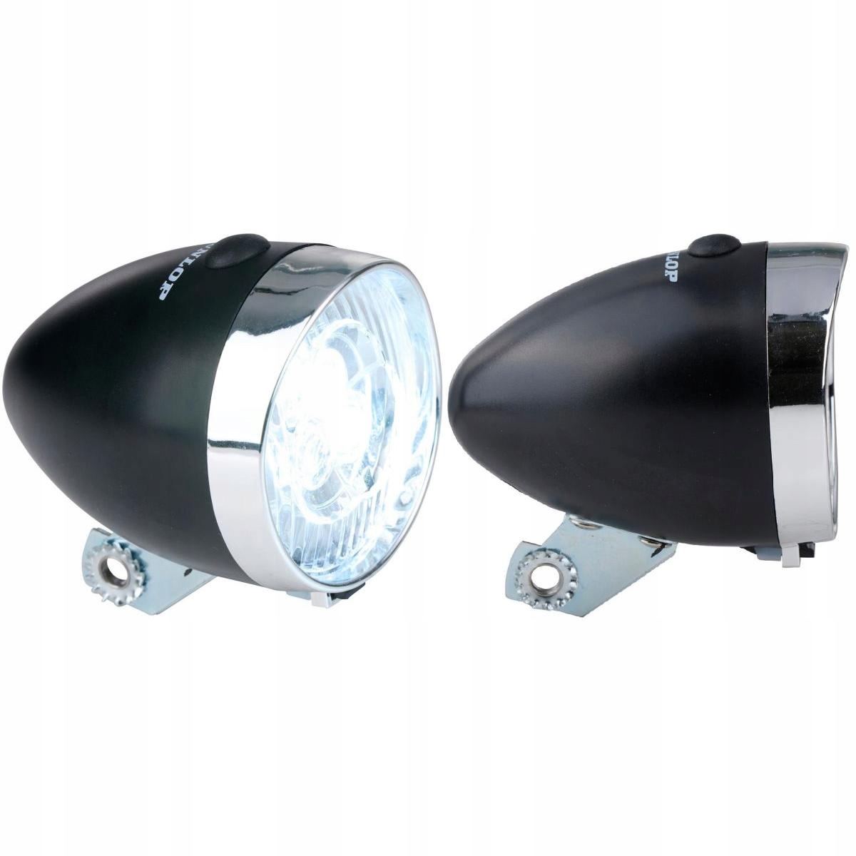 Lampka rowerowa przednia Dunlop 3 LED – Bezpieczna jazda po zmroku