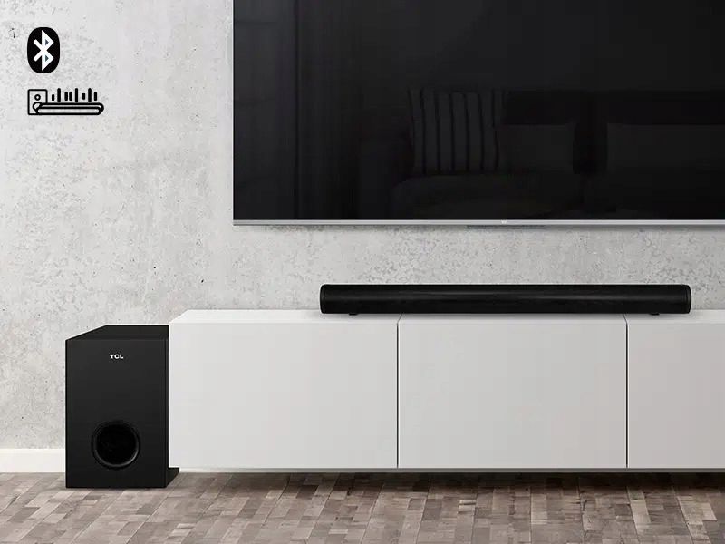 Soundbar TCL S522W 2.1 200 W czarny Stan opakowania oryginalne