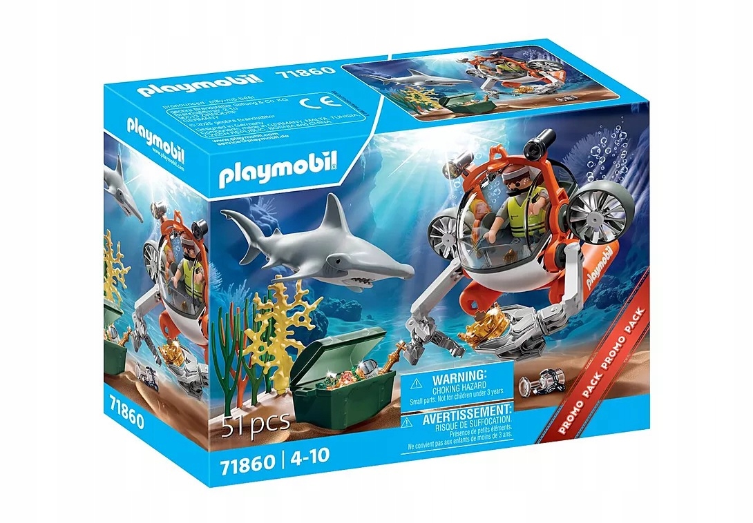 Playmobil 71860 – Zestaw zabawkowy do poszukiwania skarbów