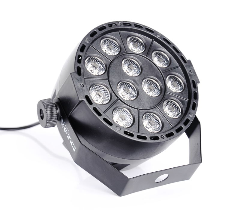 Reflektor LED PAR Ibiza PAR-MINI-UV – Efekt świetlny UV dla każdego wydarzenia