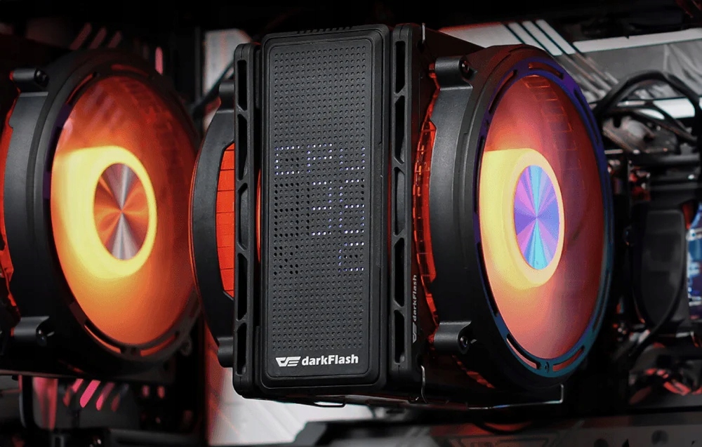 Podwójny przepływ powietrza dla lepszego chłodzenia