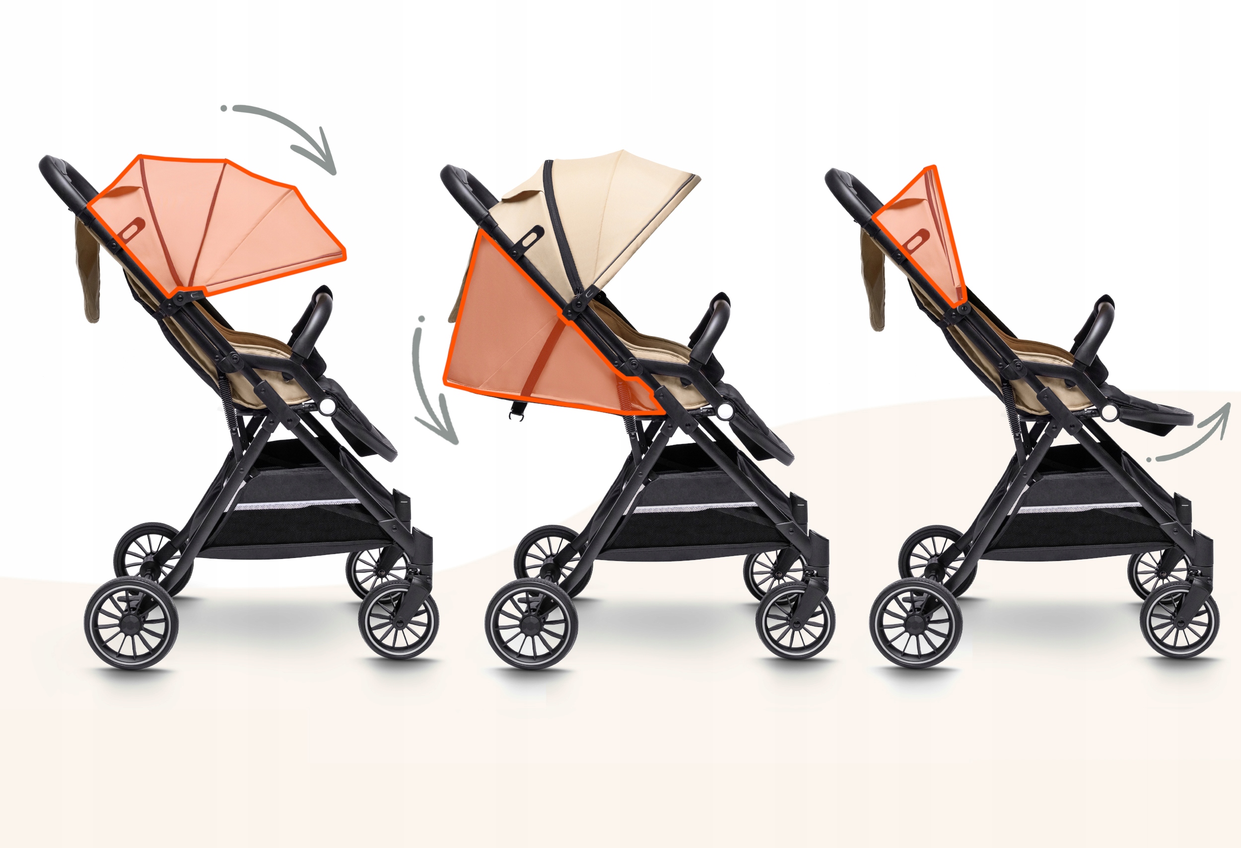 Wygoda dla malucha – regulowane oparcie i podnóżek