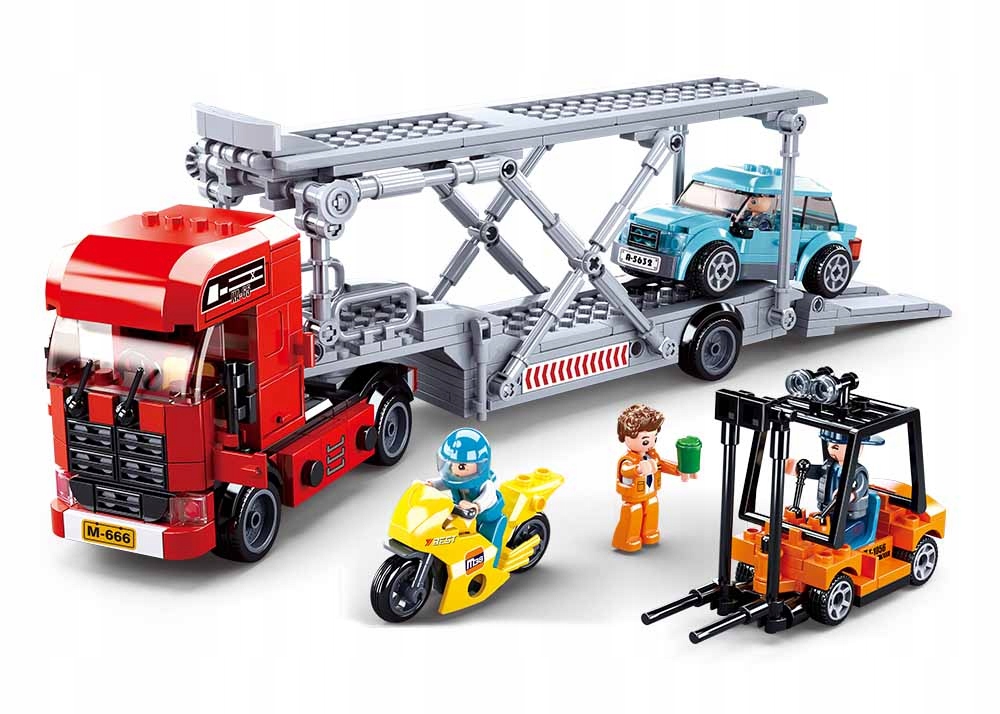 Zestaw klocków konstrukcyjnych Sluban – Rozwój manualny i kreatywność