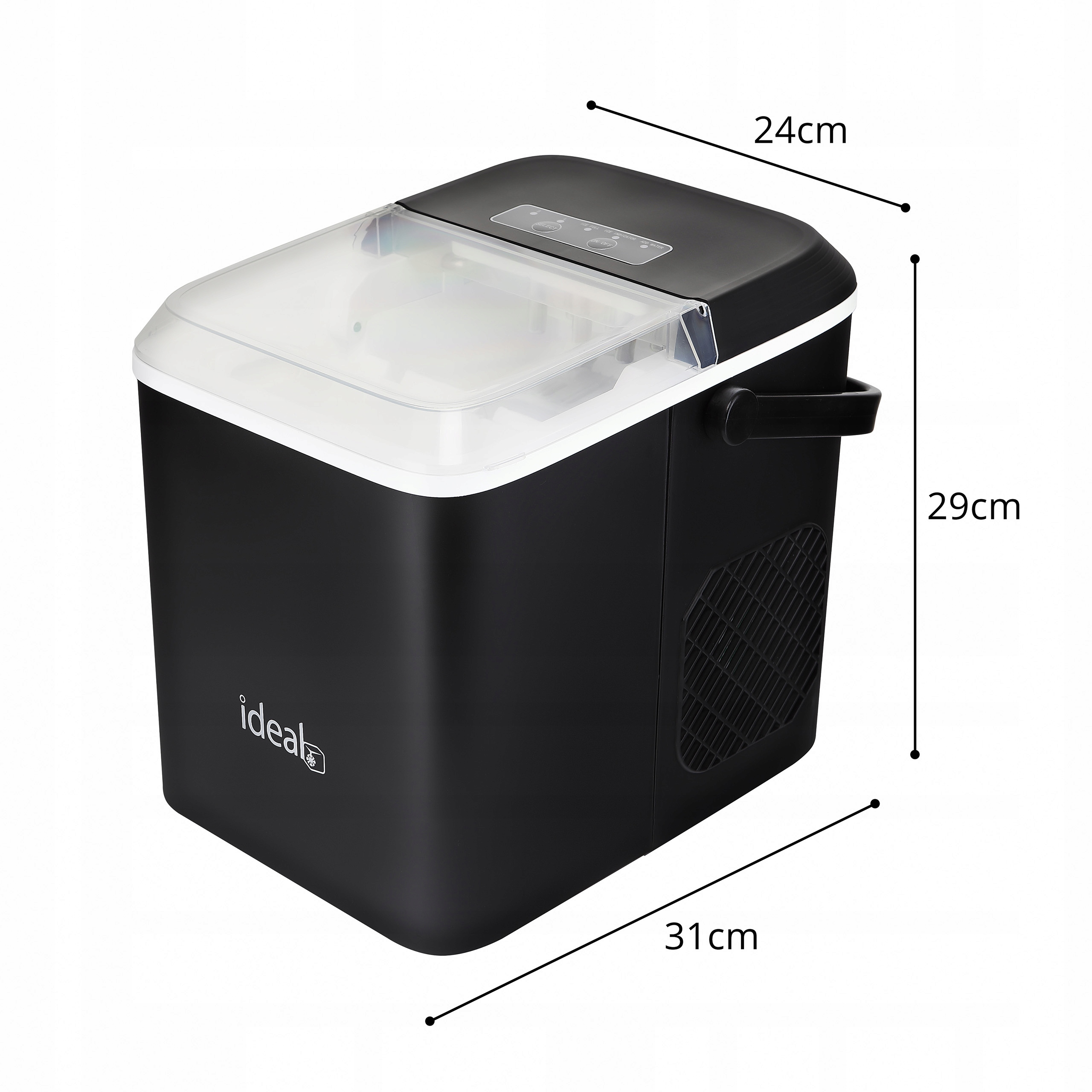 Regulacja wielkości kostek – dostosuj lód do swoich potrzeb