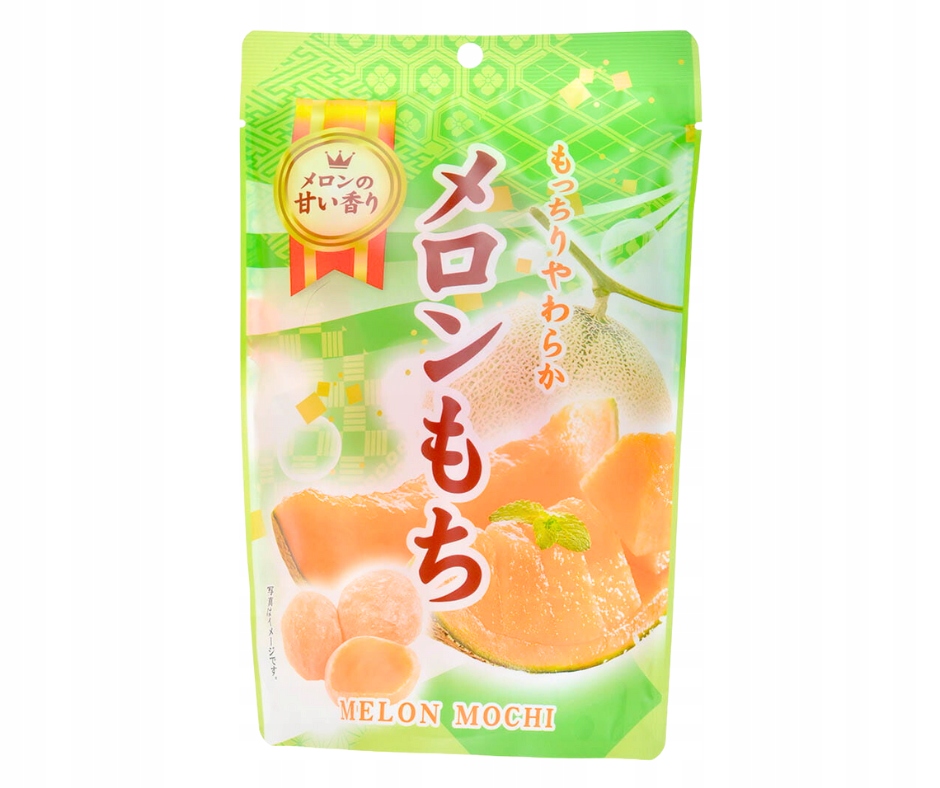 Mochi Melon – Oryginalne ryżowe ciasteczka japońskie o smaku melona