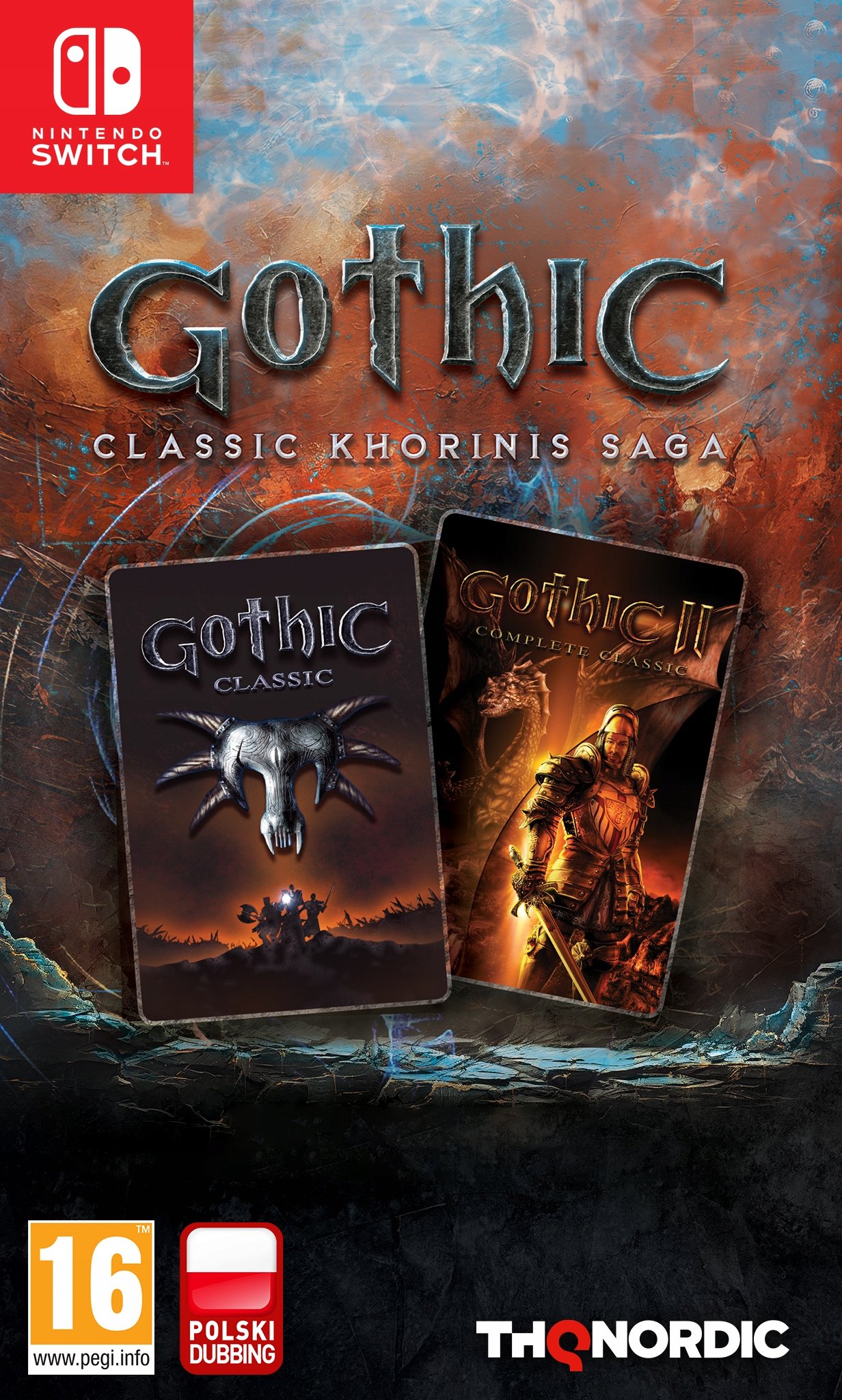 Gothic: Classic Khorinis Saga na Nintendo Switch – Klasyka RPG w Twoich rękach