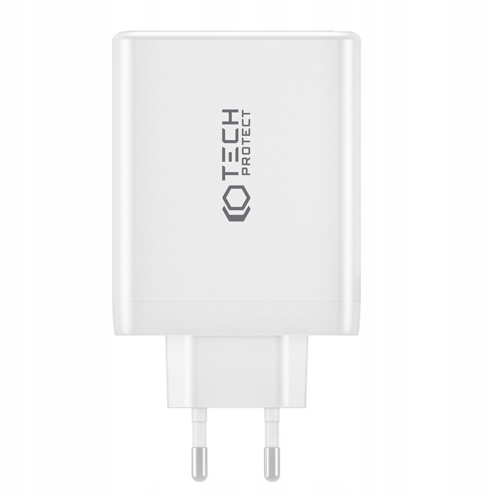 Ładowarka sieciowa Tech-Protect NC100W-GAN – Szybkie ładowanie dla wielu urządzeń