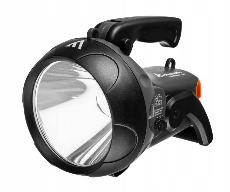 Wydajność świetlna – Moc 1600 lumenów i zasięg do 800 metrów