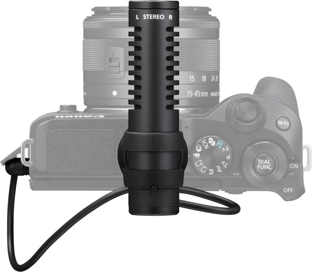 Mikrofon stereo Canon DM-E100 – Doskonała jakość dźwięku dla vlogerów