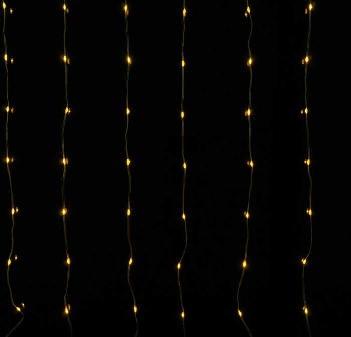 Efektowne oświetlenie dzięki 100 LED na 1m²