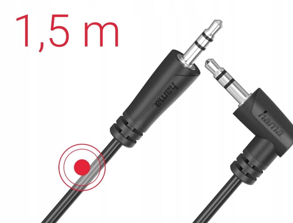 Kabel Jack 3.5mm 1.5m czarny – Idealne połączenie audio