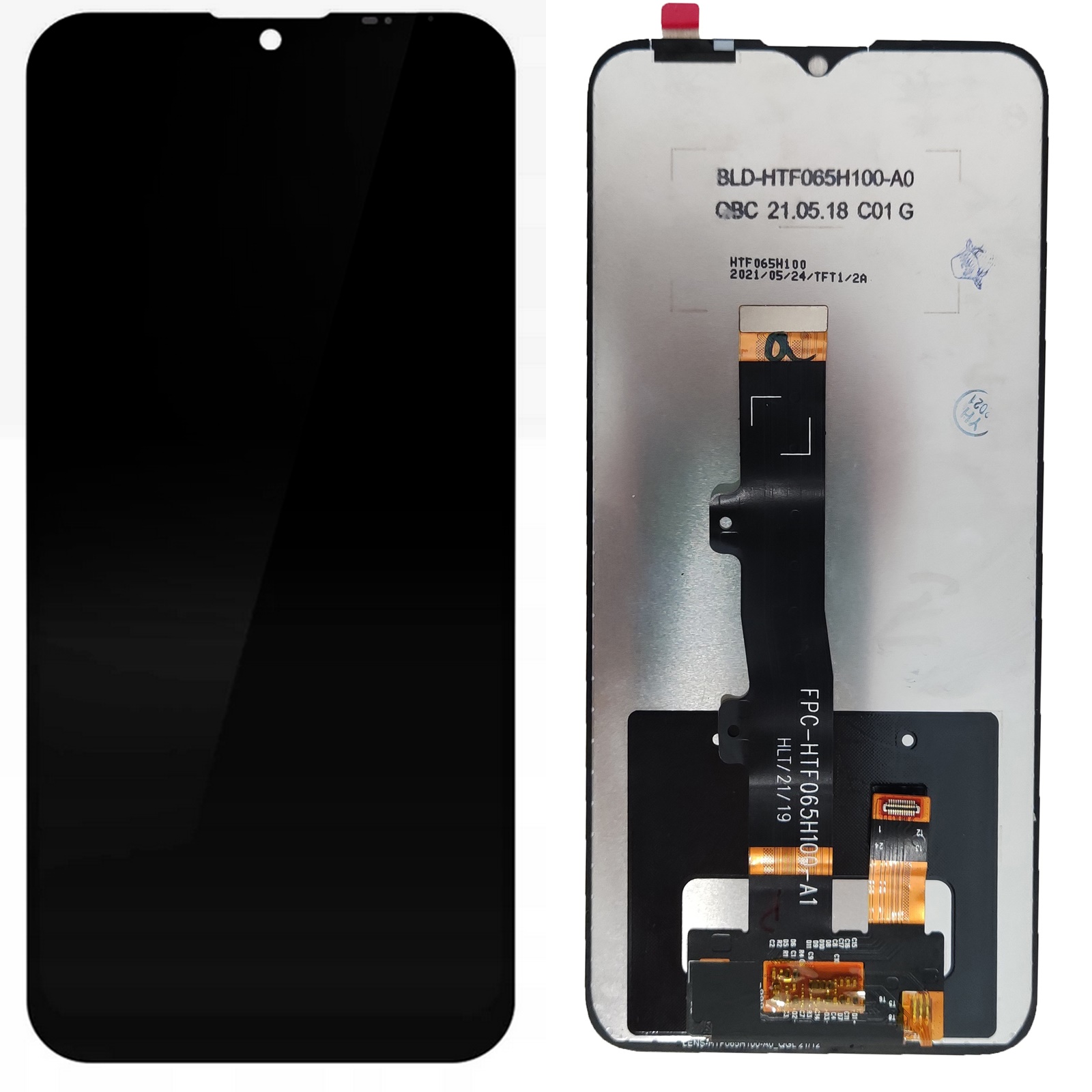 Nowy zamiennik wyświetlacza dla Motorola E7 Power